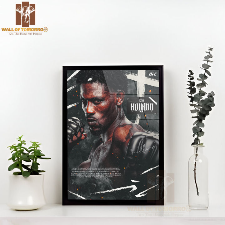 Winner Ufc Frame Kevin UFC Heavyweight Sports High Quality Glass Frame Wall Décor | Daraz.lk