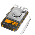 Electronic Digital Scale Portable Mini Scale Precision Professional Pocket Scale 50G Calibration Weights Tare Function. 
