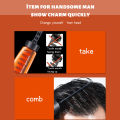 260ml Hair Setting Gel With Dip Comb Men Hair Care Styling Wax Solution Strong Hold Hair Gel Back Head Moisturizing Setting Gel. 