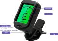 Guitar Tuner Clip on Digital Electronic Tuner for Guitar, Bass, Ukulele, Violin, Mandolin, Banjo Acoustics Calibration Tuner. 