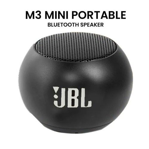JBL M3 Mini Portable Bluetooth Speaker, High-Quality Wireless Stereo ...