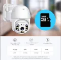 Gs 67 Pro Original 5Mp (8Mp quality) Elite PTZ Outdoor Security Camera - 1080P HD Wireless IP66 Waterproof, Full 355° Pan & 90° Tilt, Vivid Color Night Vision, Motion Detection, Crisp Two-Way Audio, Advanced AI Alert System, EU Socket. 