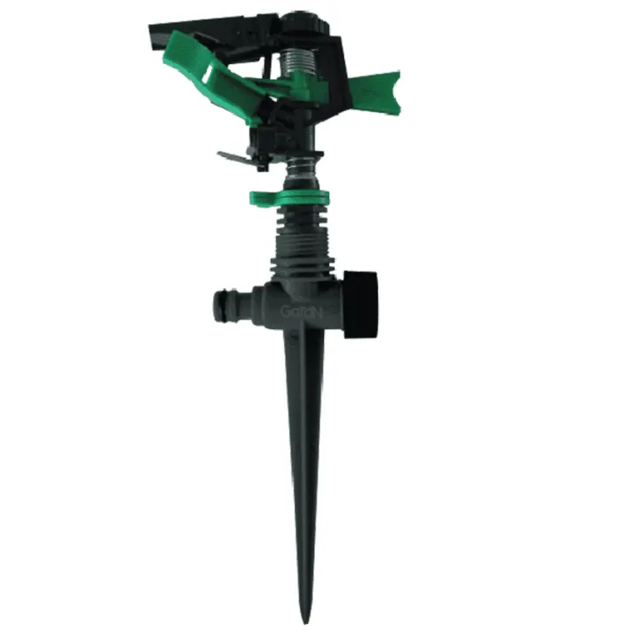 Plastic Impulse sprinkler with plastic Spike