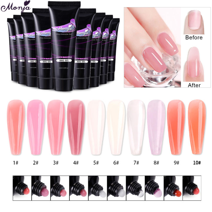 Monja%2015ML%20Nail%20Art%20Poly%20Gel%20Nail%20Extension%20Quick%20Building%20Acrylic%20Nail%20Art%20Gel%20DIY%20Coating%20Painting%20Manicure%20Tool%20-%20Image%203