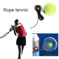 Professional Tennis Training Ball With Elastic Rope Tennis Train Rebound Practice Balls String With Ball Portable U9K1. 