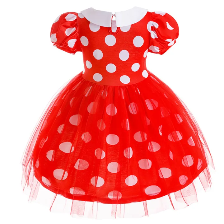 Disney%20Minnie%20Mouse%20Dress%20Girls%20Cosplay%20Princess%20Costume%20Children%20Birthday%20Mickey%20Bowknot%20Gown%20Christmas%20Halloween%20Apparel%20-%20Image%203