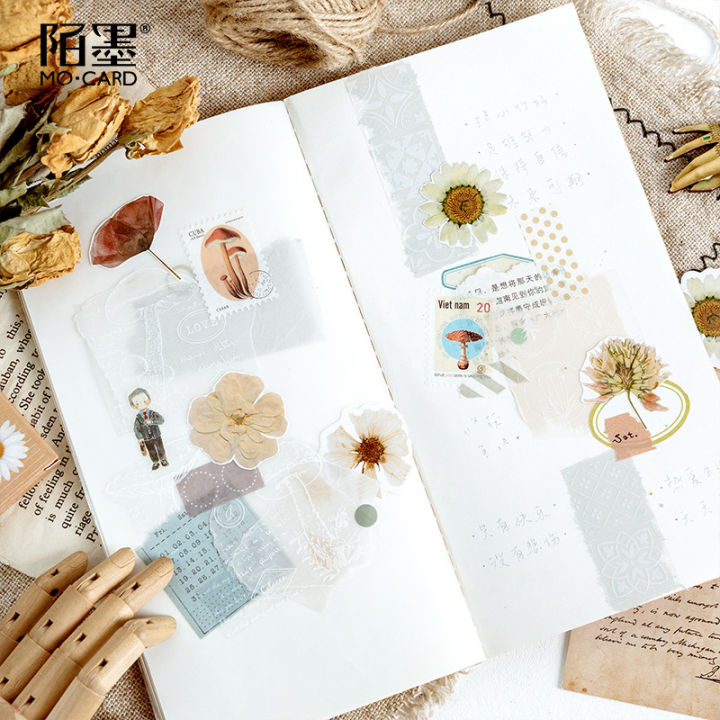 ENWEI%2046Pcs%20Flower%20Poem%20Series%20Stickers%20Paper%20Deco%20Sticker%20Scrapbooking%20Design%20Material%20Journal%20DIY%20Creative%20Stationery%20-%20Image%206
