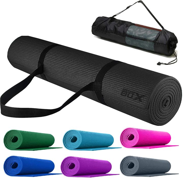 Outtobe HighDensity Yoga Mat with NonSlip Grip and Versatile Carry