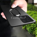 For itel A04 Case Soft Silicone Matte Full Protector Shockproof Car Adsorb Holder Ring Back Cover for itel A04 Phone Cases. 