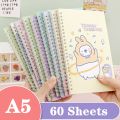 A5 Spiral Notebook 60 Sheets Bunny Daily Weekly Planner Note book Time Organizer School Office Supply Notepad Kawaii Stationery. 