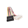 4 Pin IDE Molex to 1 serial ATA SATA Cable for Pc. 