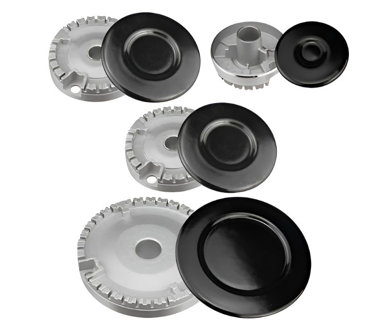 Burner Caps How To Clean My Gas Stove Grates AMZCHEF 2-in-1 Gas