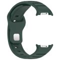 (New) xDfind Round Dots Silver Stud Buckle Silicone Watch Band For Samsung Galaxy Watch Ultra/Ultra 2025. 