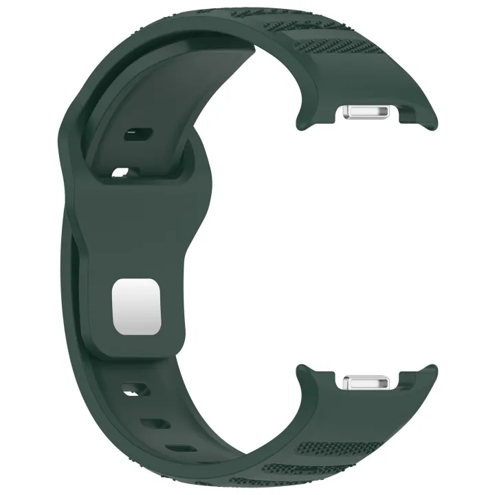 (New)%20xDfind%20Round%20Dots%20Silver%20Stud%20Buckle%20Silicone%20Watch%20Band%20For%20Samsung%20Galaxy%20Watch%20Ultra/Ultra%202025%20-%20Image%204