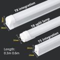 LED Tube T5 T8 Integrated Light LED Fluorescent Tube Wall Lamp 30CM 60CM Bulb Light Lampara Ampoule Cold Warm White 110V 220V. 