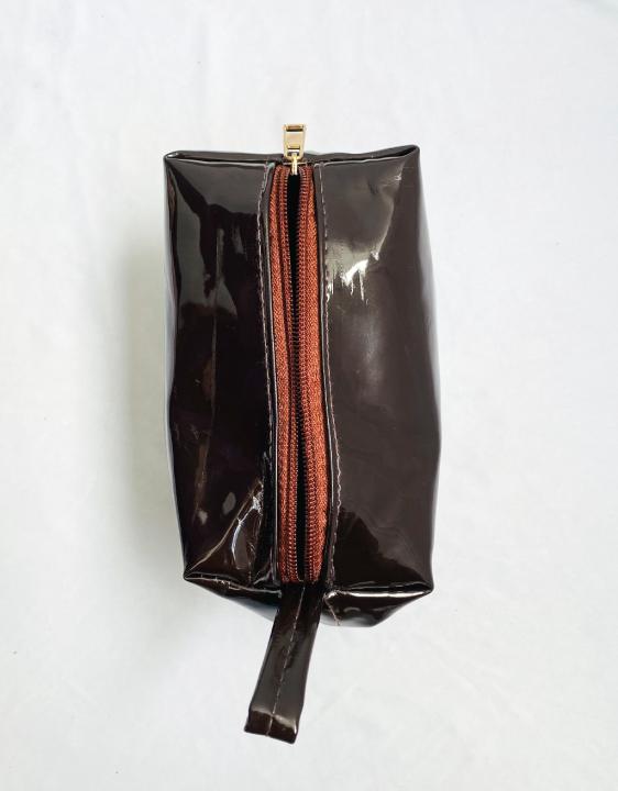 Enmark%20Perfection%20Glossy%20Dark%20Brown%20Ladies%20Handbag%20with%20Pouch%20-%20Image%203
