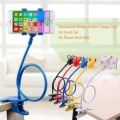 Universal Lazy Phone Holder Desk Bed Side Colorful Flexible Long Arm Clip Mount Phone Stand for iPhone Samsung Mobile Phone. 
