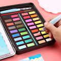 36/48 Colors Watercolor Paint in Delicate Box Solid Watercolors With Paint Brush Watercolor Paper Painting Set Art Supplies. 