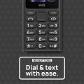 HMD 105 Dual Sim (New Version) Feature Keypad Phone Original - 1 Year Softlogic Warranty (Former Nokia). 