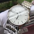 New Design Two Tone Gold Silver Stainless Steel Watch Premium Quality Gents Stylish Look Quartz Analog Chain Casual Watches for Men Boys Office Party Black White 174225129 Flash_LK. 