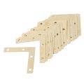 20 pcs 51mm Flat Corner Right 90º Angle Bracket Repair Plate Fixing Brace. 