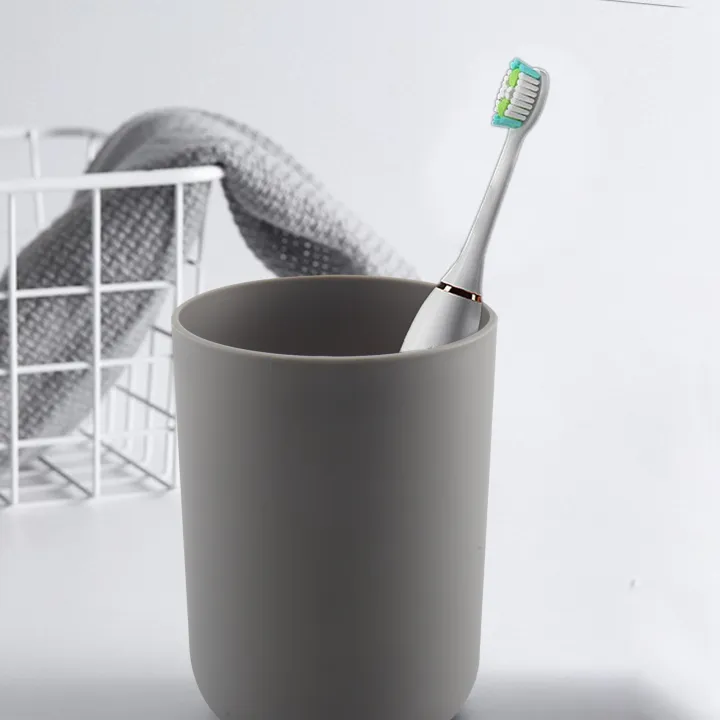 4%20Pcs%20Plastic%20Bathroom%20Accessory%20Set,with%20Toothbrush%20Cup(Grey)%20-%20Image%203