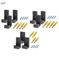 3 Pieces Console Host Wall Mount Bracket Controller Holder for Desk Shelf for. 