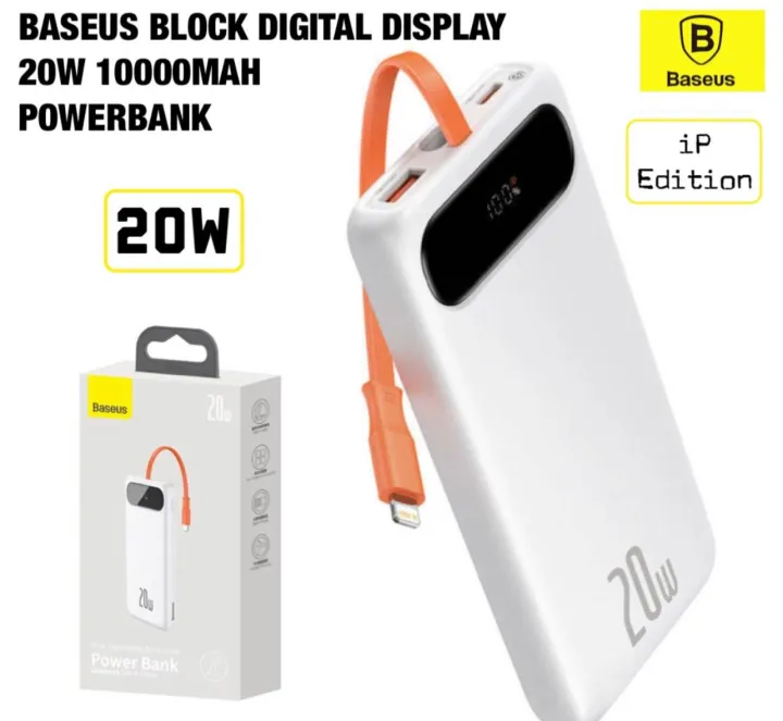 Baseus%20Block%20Digital%20Display%2020W%20Quick%20Charging%2010000mAh%20Power%20Bank%20with%20Built-in%20Lightning%20Cable%20-%20Image%203