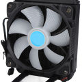 CPU Fan Integrated Water Cooled CPU Radiator Desktop CPU Cold Row Colorful Silent Temperature Control Fan. 