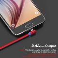 TOPK AM30 Magnetic Charging Cable ,90 Degree LED Cable for Micro USB W3001 W1209 Cooling Fan 12V. 