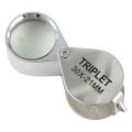 Jewelry Magnifying Glasses 10x 20x 30x Pocket Folding Magnifier Mini Gemstone Loupe Lens Triplet Eye Glass Tool Reading Magnifier. 