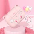 Cartoon Silicone Case For Samsung Galaxy Buds 3/3Pro/2/2Pro/Live/FE/Pro Cat Ear Bluetooth Earphone Cover For Samsung Buds 3Pro. 