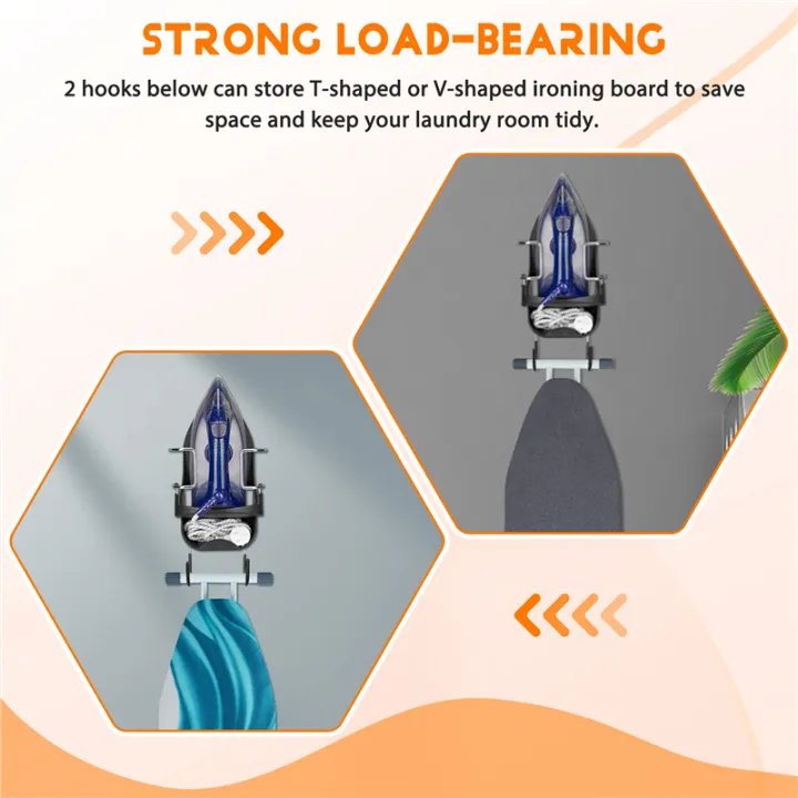 ARELENE%20Iron%20Board%20Hanger%20Wall%20Mount%20Electric%20Iron%20Holder%20Iron%20and%20Ironing%20Board%20Storage%20Organizer%20Shelf%20with%20Removable%20Hooks%20-2%20-%20Image%207
