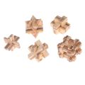 10Styles Kids Children Luban Lock Intellectual Brain Tease Game Puzzle 3D Handmade Wooden. 