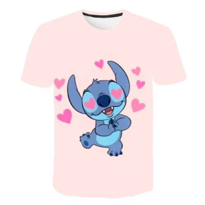 New%20Summer%20Children%20Disney%20Stitch%20T-shirt%20Disney%20Stitch%20T%20Shirt%20Disney%20Stitch%20Anime%20Cartoons%20Casual%20Clothes%20Kid%20Girl%20Boy%20Top%20Tee%20-%20Image%205