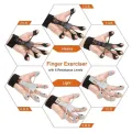 Silicone Hand Grip Device Finger Exercise Hand Strengthener Stretcher Hand Trainer Rehabilitation Training Equipment.. 