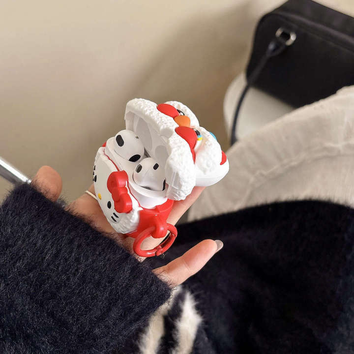 Lion%20Dance%20KT%20Cat%20Wireless%20Bluetooth%20Compatible%20with%20Pro2%20Silicone%205th%20Earphone%20Cute%203rd%20Generation%20Case%20-%20Image%204