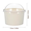 paper cups Paper Cups Cup Cream Ice Dessert Bowls Bowl Yogurt Disposable Cake Sundae Pudding Container Treat Lids Frozen Party LidParty Tableware. 