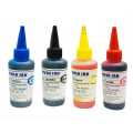 Universal Refill cartridge Ink Epson L130 ink Lexmark Ink Dye CISS ink Cyan, Magenta, Yellow, Black Colors 100ML For Epson, Canon, HP, Brother Cartridge refill ink Inkjet printer Ink. 