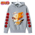 Anime Naruto Hoodie Kids Children's Clothing For Girls Baby Boy Clothes Autumn Warm Sweatshirts Coat Cartoon Clothes Hoodie 2023. 