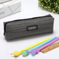 Portable Pen Pouch Office School Supplies Unique Pencil Case Pencil Case Zipper Pen Box Oxford Cloth Pencil Bag. 