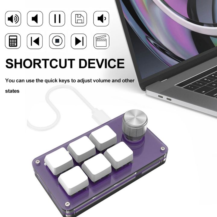 3/4/6Keys%20Custom%20Keypad%20USB%20Wire%20Mechanical%20Keyboard%20Volume%20Button%20Knob%20RGB%20Macro%20Programmable%20Hotswap%20Keypad%20Keys%20for%20PS%20Draw%20-%20Image%202