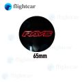 【Miga Plaza】（FT）4PCS/lot 45mm 50mm 56mm 65mm Car Wheel Center Cap Emblem Sticker For RAYS VOLK Racing Wheel LOGO Hub Cap Sticker. 