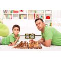 Mechanical Chess Clock Analog for Chess Game Timer Clock Official Clocks Timers No Needed. 