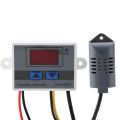 Durable XH-W3005 Digital Hygrometer 0~99%RH LCD Display Humidity Controller Humidistat Switch 12V Humidity Sensor Industrial Use. 