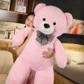 120CM Giant Full stuffed Teddy Bear Coat Soft Big Plush Toys Kids Bears Doll Gift anak patung beruang besar murah Complete Skin Lover Birthday Sweater Animals Girlfriends Birthday Gifts Children Cute 100% Cotton sleeping cusion valentine#20051. 