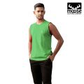 Moose Men’s Tank Top - Green Tea. 