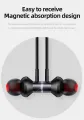 Lenovo HE05X Magnetic Neckband Earphones Featuring Top Quality Bass, Bluetooth 5.0 Connectivity, and Waterproof Design for Outdoor Use. 