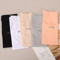 Summer Sun Protection Ice Silk Sleeves Nylon Solid Color Cycling Hiking UV Protection Arm Sleeves. 