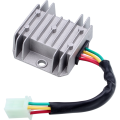 4 Wire Regulator Rectifier 12V DC Hydraulic Radiator for Off Road Bike Moped Replacement Accessories. 